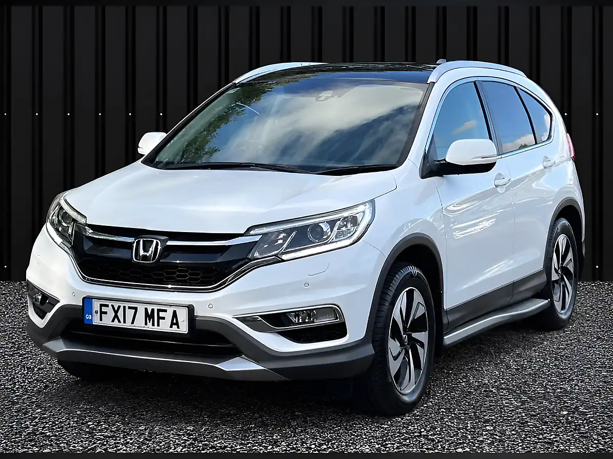 Used 2017 Honda Cr-V Ex White - Interior and Exterior details 3