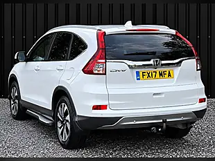 Used 2017 Honda Cr-V Ex White - Interior and Exterior details 4