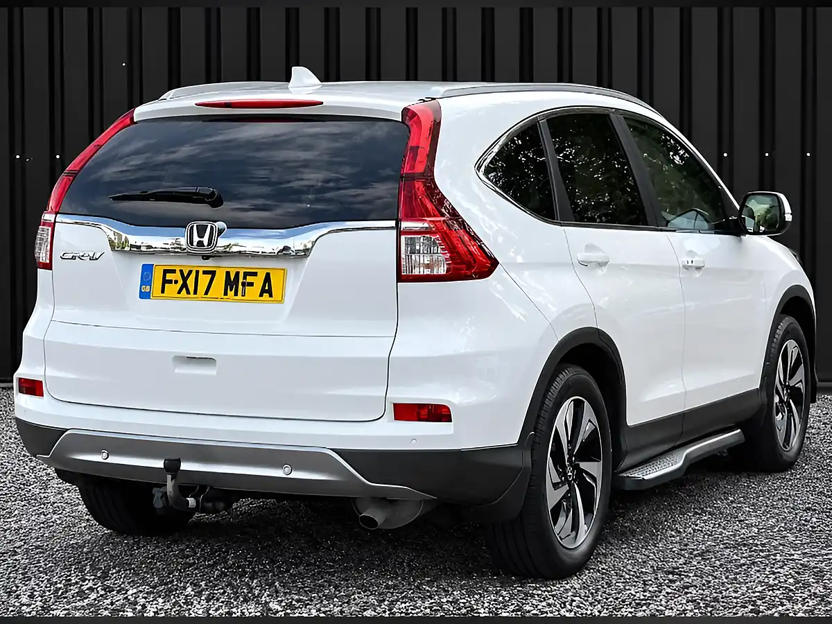 Used 2017 Honda Cr-V Ex White - Interior and Exterior details 6
