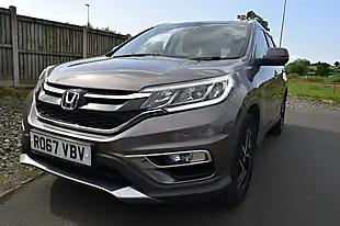 Used 2017 Honda Cr-V Se Plus Brown - Interior and Exterior details 11