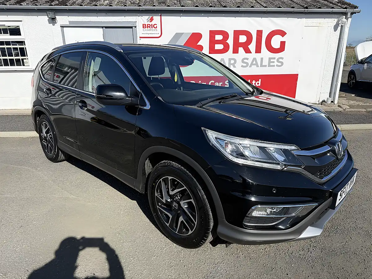 Used 2017 Honda Cr-V Se Plus Navi Black - Front View