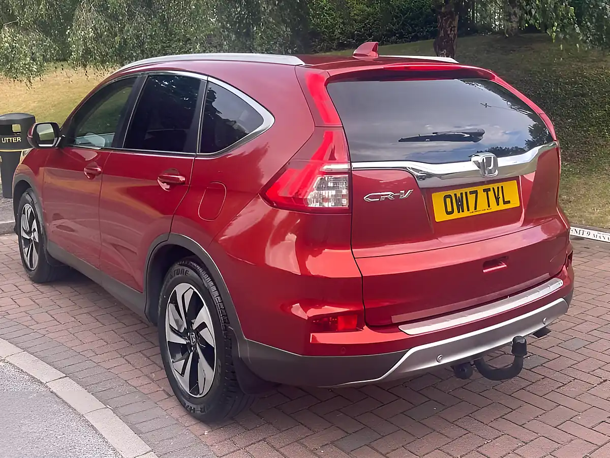 Used 2017 Honda Cr-V Sr Red - Interior and Exterior details 10