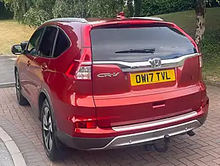 Used 2017 Honda Cr-V Sr Red - Interior and Exterior details 11
