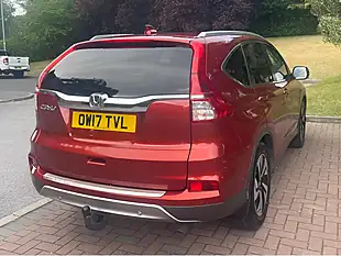 Used 2017 Honda Cr-V Sr Red - Interior and Exterior details 12