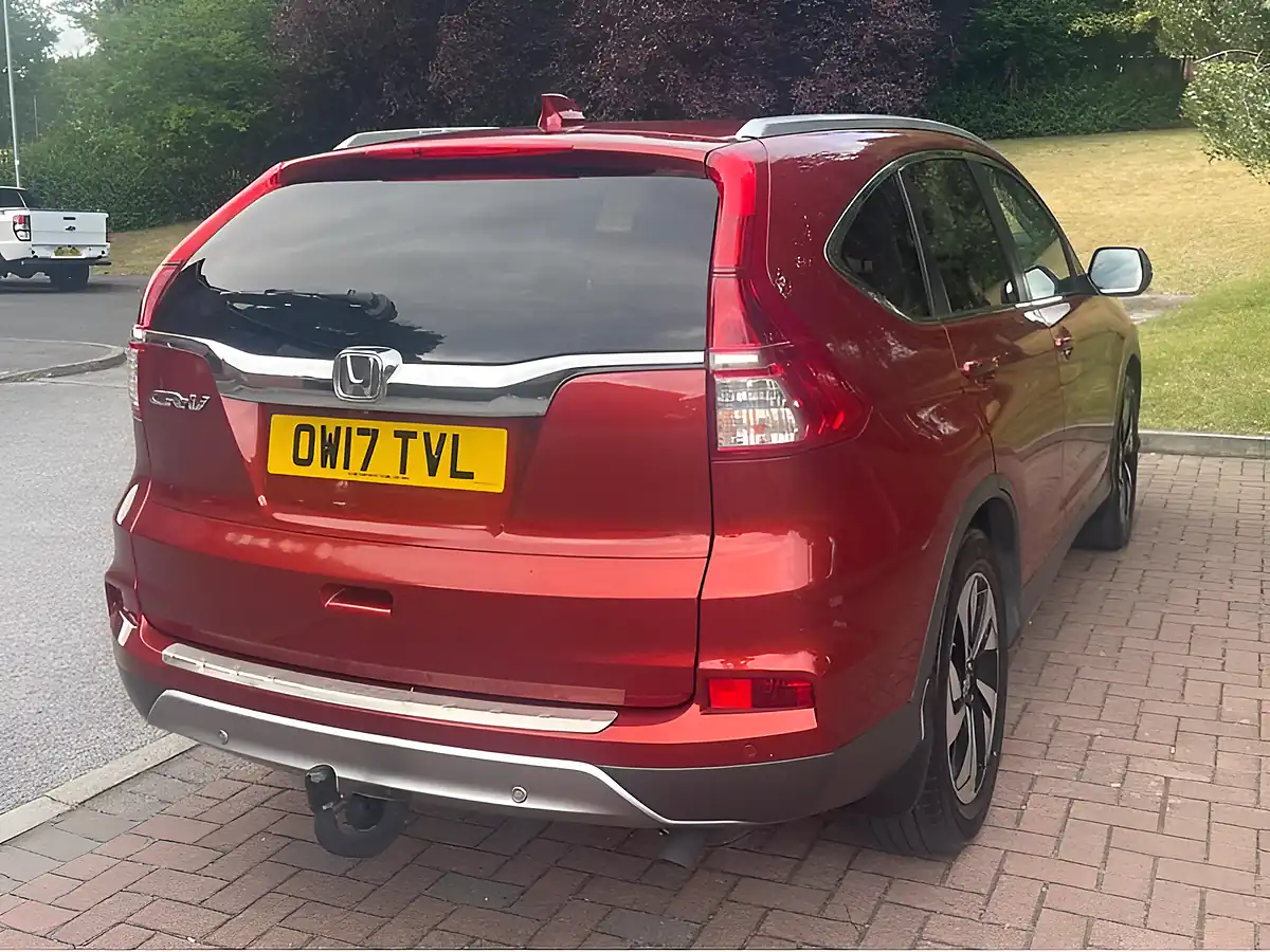 Used 2017 Honda Cr-V Sr Red - Interior and Exterior details 12