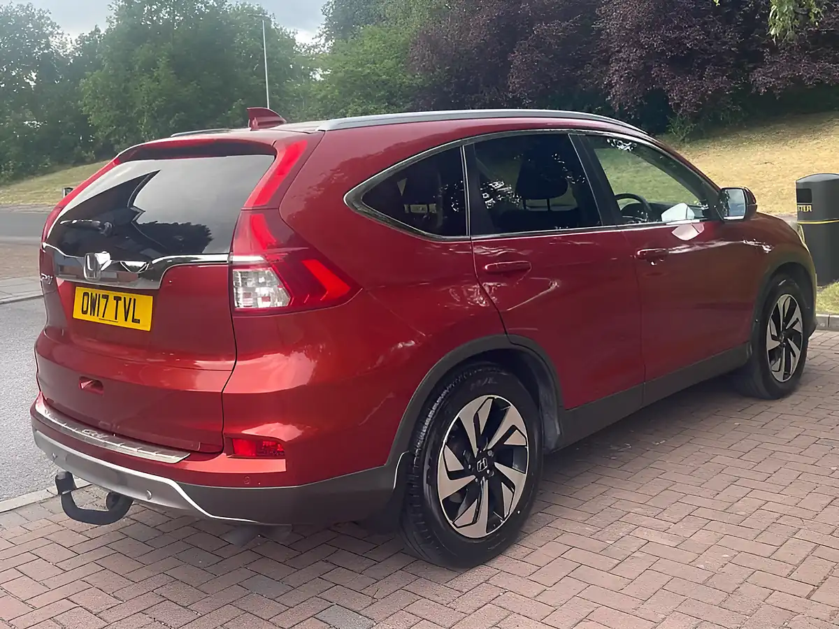 Used 2017 Honda Cr-V Sr Red - Interior and Exterior details 13