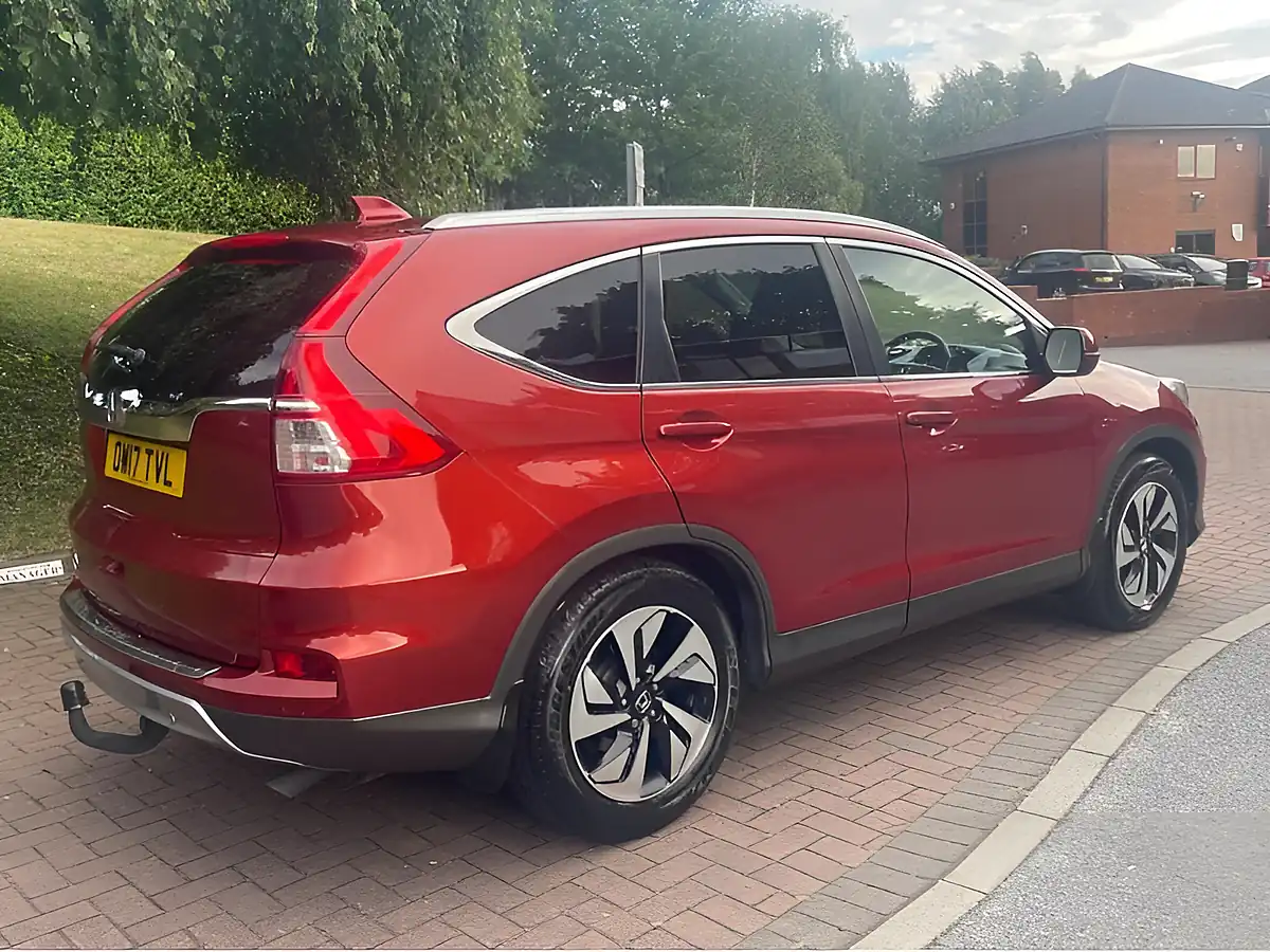 Used 2017 Honda Cr-V Sr Red - Interior and Exterior details 15