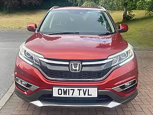 Used 2017 Honda Cr-V Sr Red - Interior and Exterior details 2
