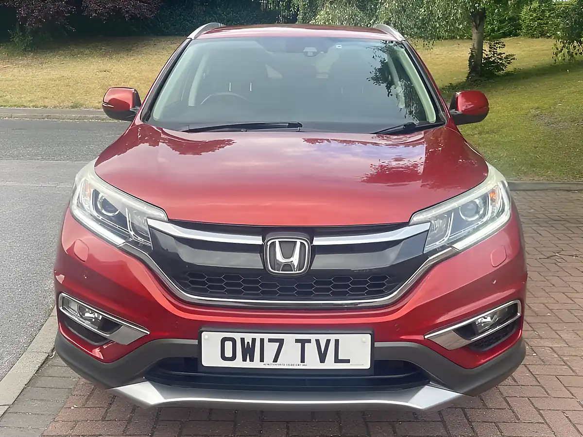 Used 2017 Honda Cr-V Sr Red - Interior and Exterior details 2