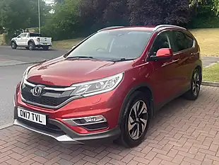 Used 2017 Honda Cr-V Sr Red - Interior and Exterior details 4