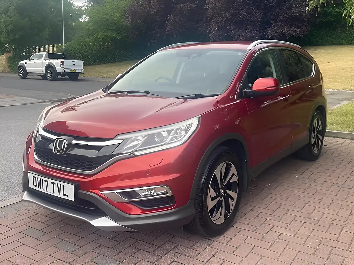 Used 2017 Honda Cr-V Sr Red - Interior and Exterior details 4