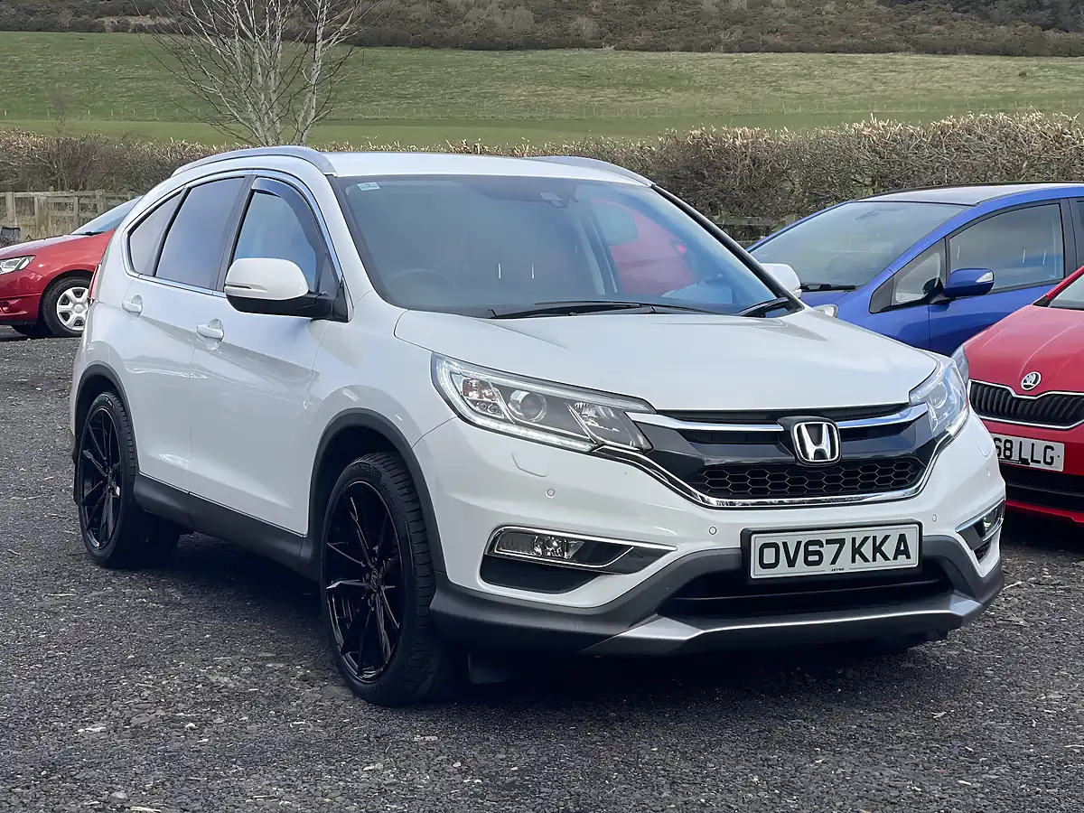 Used 2017 Honda Cr-V Sr White - Front View