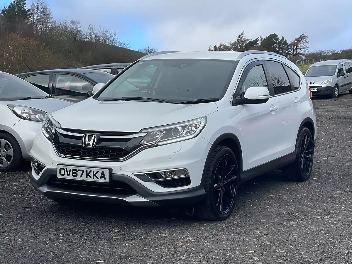 Used 2017 Honda Cr-V Sr White - Interior and Exterior details 3