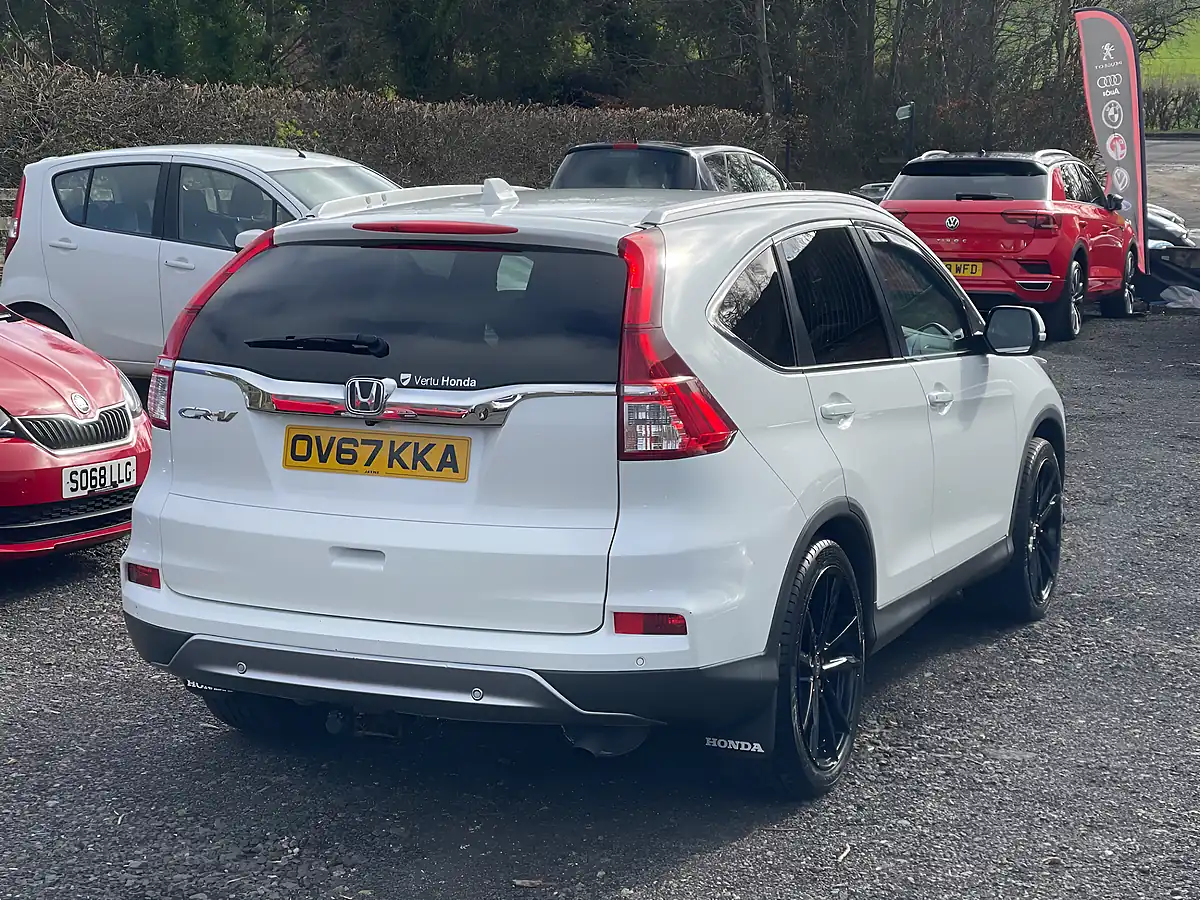 Used 2017 Honda Cr-V Sr White - Interior and Exterior details 6