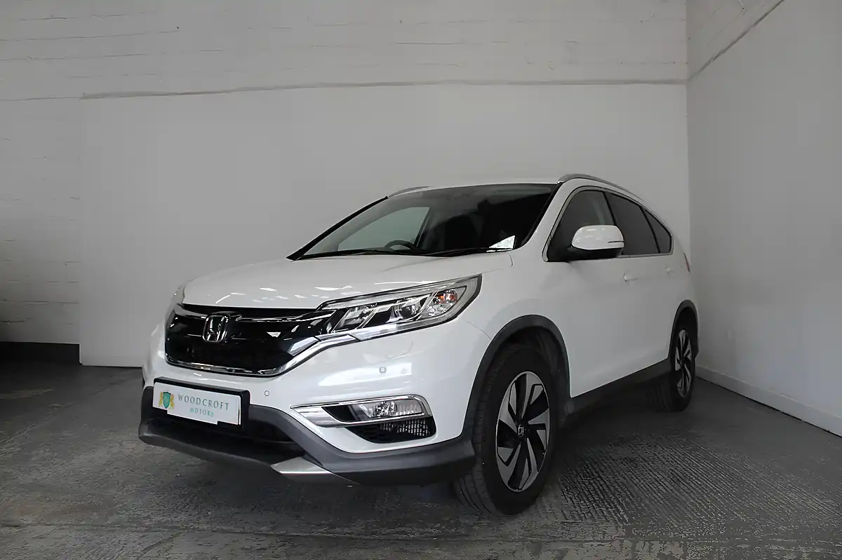 Used 2017 Honda Cr-V Sr White - Interior and Exterior details 2