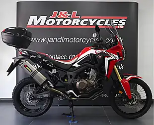 Used 2017 Honda CRF1000L Africa Twin Red - Interior and Exterior details 2