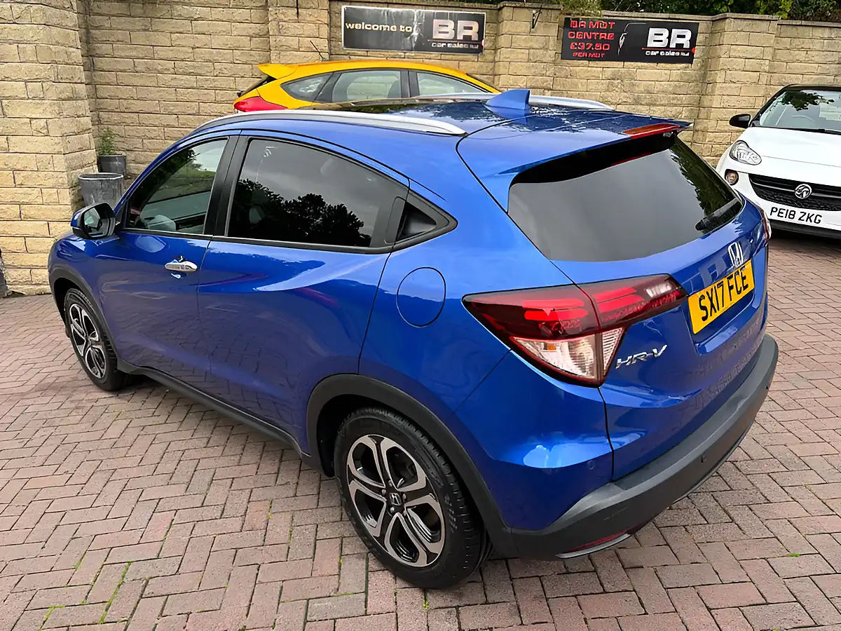 Used 2017 Honda Hr-V Ex Blue - Interior and Exterior details 8