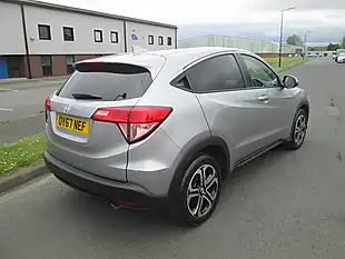 Used 2017 Honda Hr-V Se Navi Silver - Interior and Exterior details 4