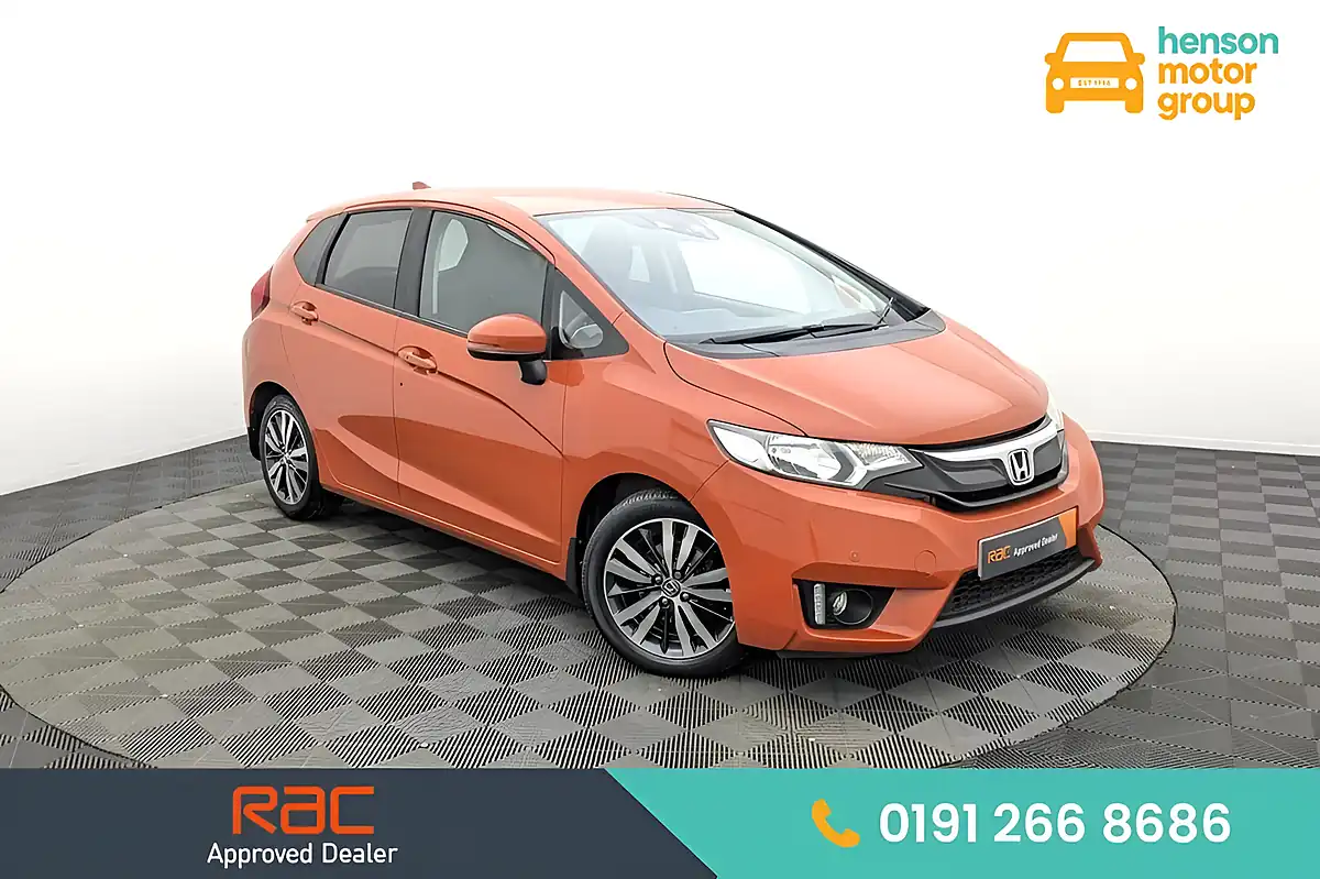 Used 2017 Honda Jazz Ex Navi Orange - Front View