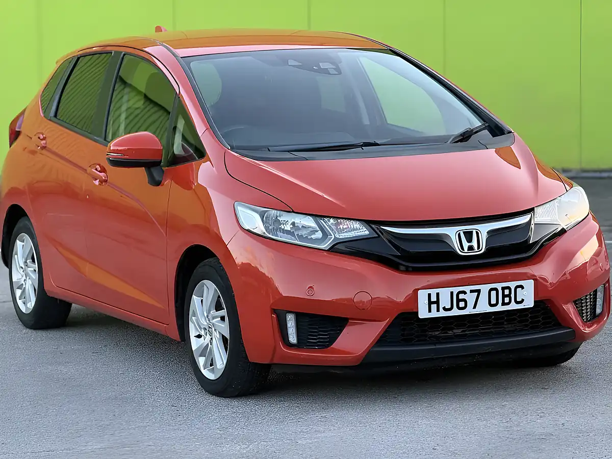 Used 2017 Honda Jazz Se Navi Orange - Front View