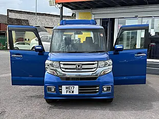 Used 2017 Honda N-Box G Special Edition Ss Package Blue - Interior and Exterior details 12