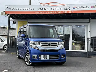 Used 2017 Honda N-Box G Special Edition Ss Package Blue - Interior and Exterior details 6