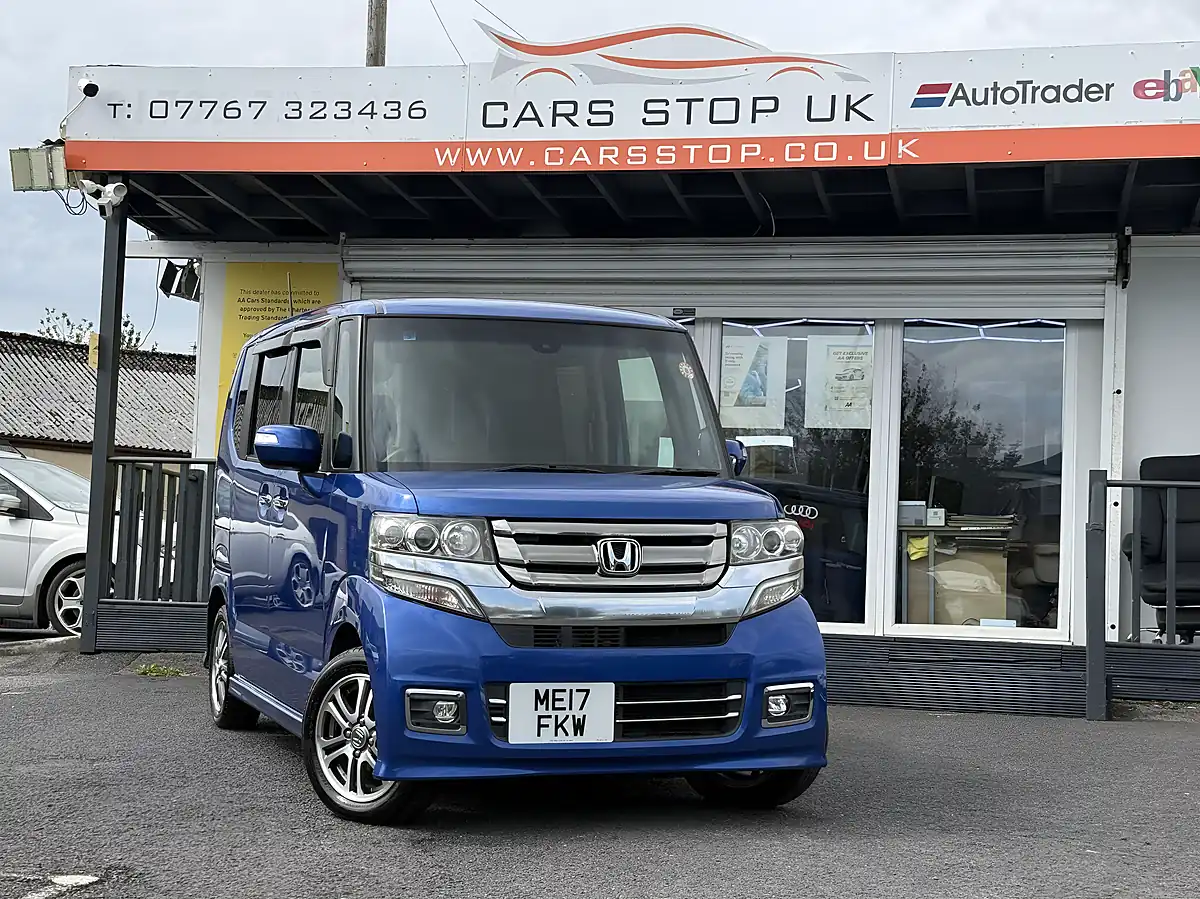 Used 2017 Honda N-Box G Special Edition Ss Package Blue - Interior and Exterior details 6