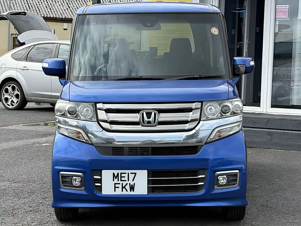 Used 2017 Honda N-Box G Special Edition Ss Package Blue - Interior and Exterior details 7