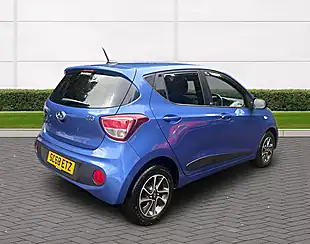 Used 2017 Hyundai i10 Go! Se Blue - Interior and Exterior details 3