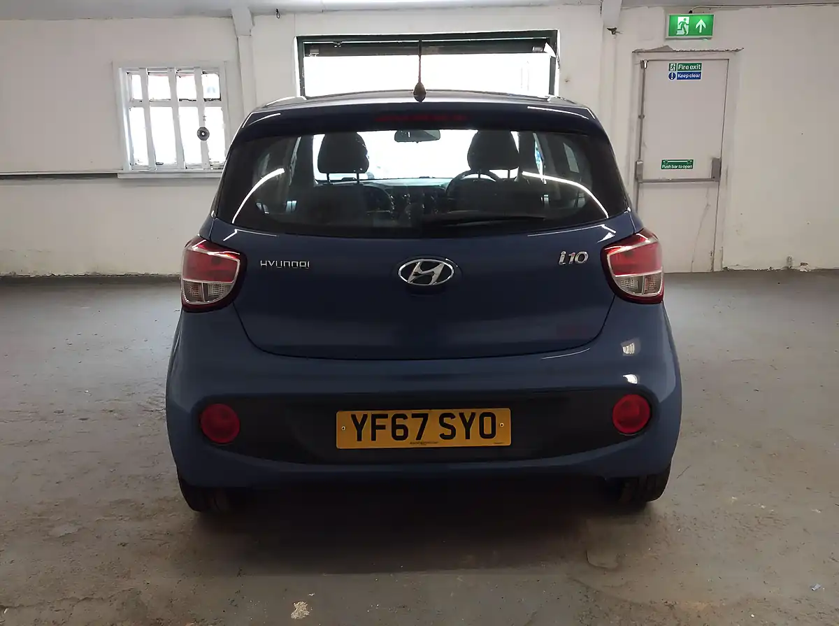 Used 2017 Hyundai I10 S Blue - Interior and Exterior details 12