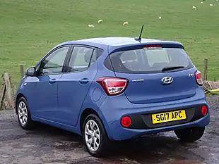 Used 2017 Hyundai i10 Se Blue - Interior and Exterior details 10