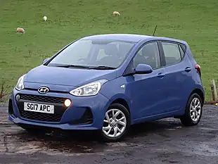 Used 2017 Hyundai i10 Se Blue - Interior and Exterior details 9
