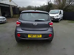 Used 2017 Hyundai I10 Se Grey - Interior and Exterior details 4