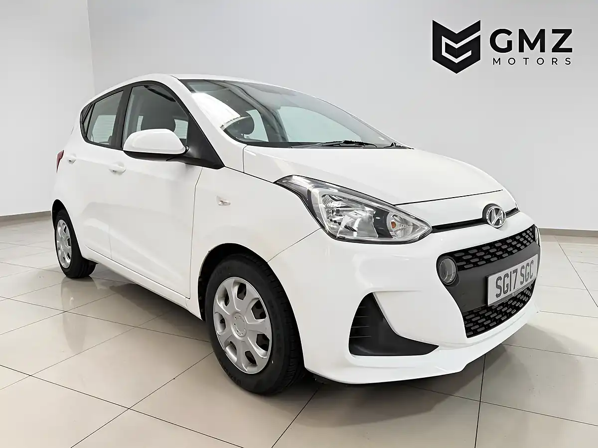 Used 2017 Hyundai I10 Se White - Front View