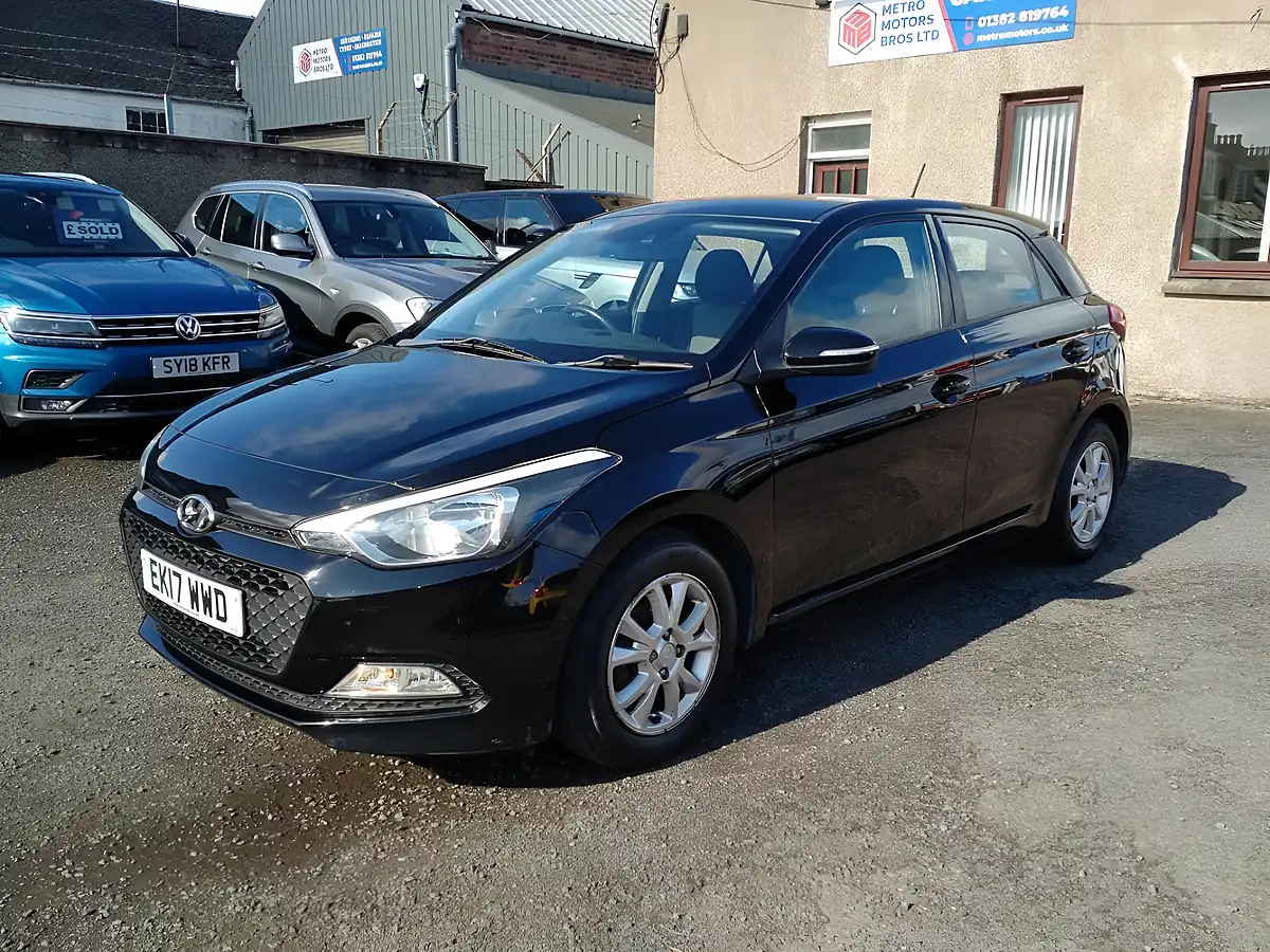 Used 2017 Hyundai i20 Se Black - Front View