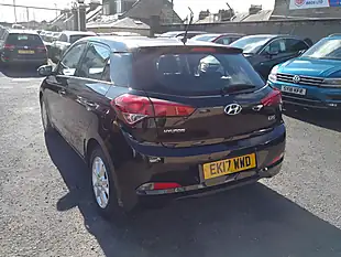 Used 2017 Hyundai i20 Se Black - Interior and Exterior details 5