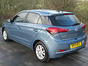Used 2017 Hyundai I20 Se Blue - Interior and Exterior details 16