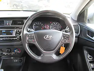 Used 2017 Hyundai I20 Se Blue - Interior and Exterior details 6