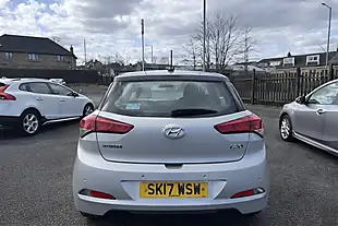 Used 2017 Hyundai I20 Se Silver - Interior and Exterior details 8