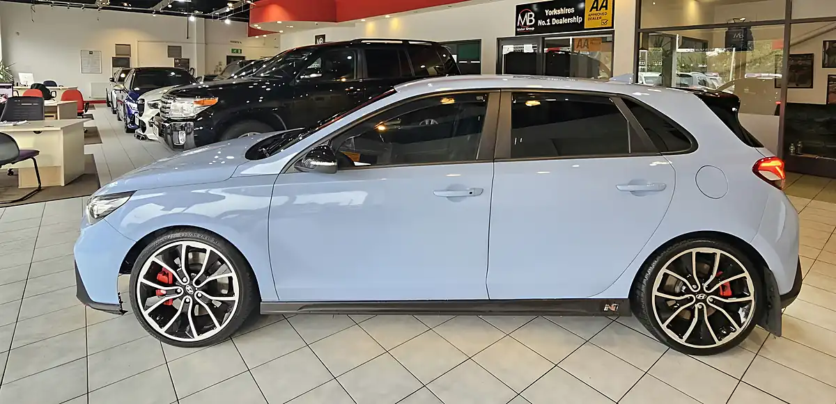 Used 2017 Hyundai I30 N Performance Blue - Interior and Exterior details 5