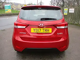 Used 2017 Hyundai ix20 Se Fiery Red - Interior and Exterior details 6
