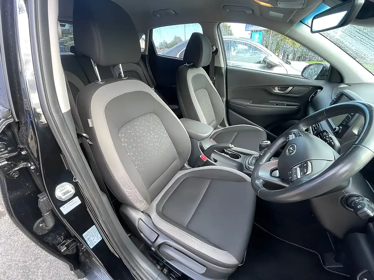 Used 2017 Hyundai Kona Blue Drive Premium Black - Interior and Exterior details 14
