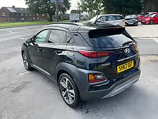 Used 2017 Hyundai Kona Blue Drive Premium Black - Interior and Exterior details 3