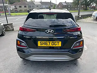 Used 2017 Hyundai Kona Blue Drive Premium Black - Interior and Exterior details 4