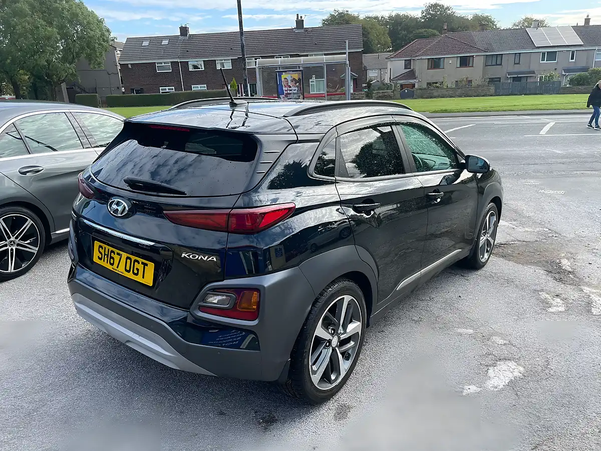 Used 2017 Hyundai Kona Blue Drive Premium Black - Interior and Exterior details 6