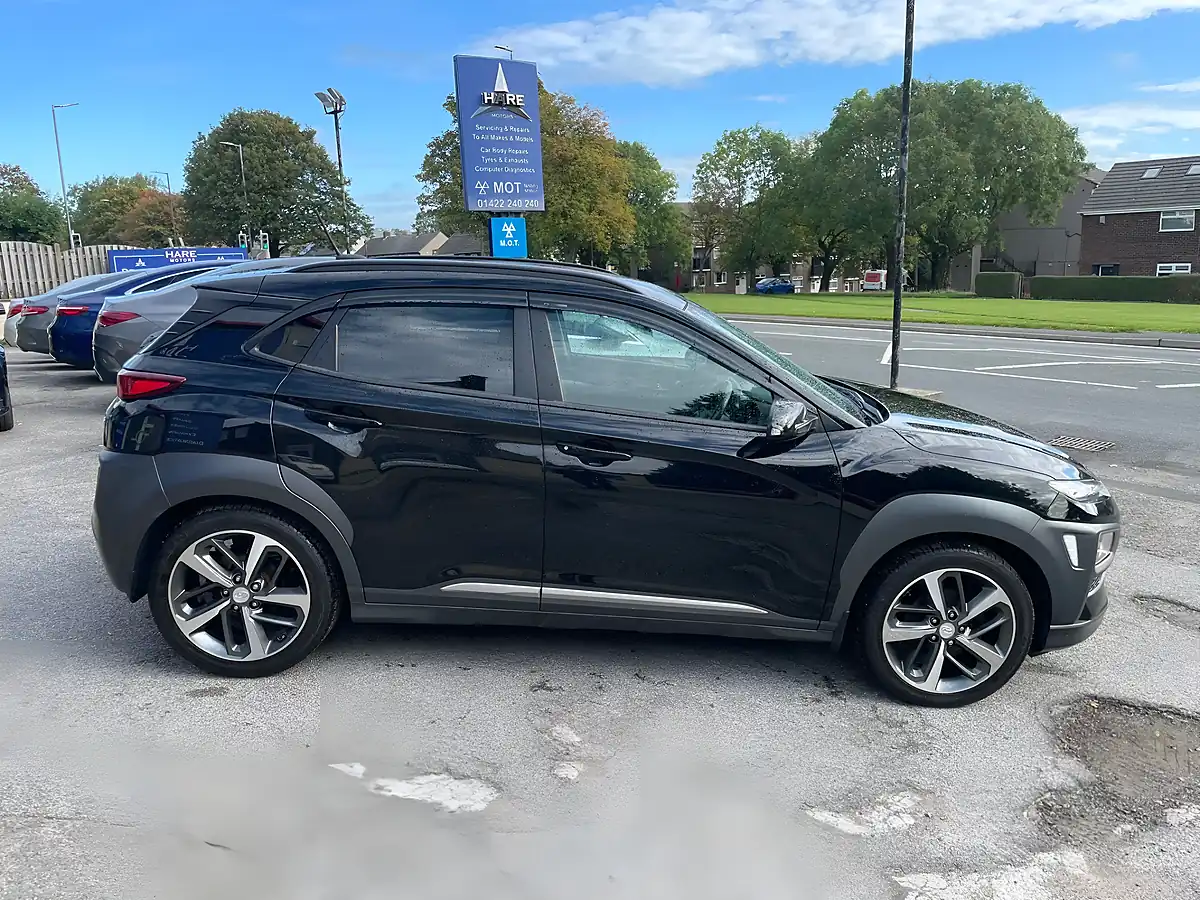 Used 2017 Hyundai Kona Blue Drive Premium Black - Interior and Exterior details 7