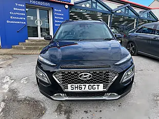 Used 2017 Hyundai Kona Blue Drive Premium Black - Interior and Exterior details 9
