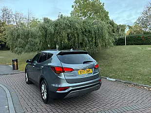 Used 2017 Hyundai Santa Fe Blue Drive Premium Silver - Interior and Exterior details 10