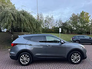 Used 2017 Hyundai Santa Fe Blue Drive Premium Silver - Interior and Exterior details 2