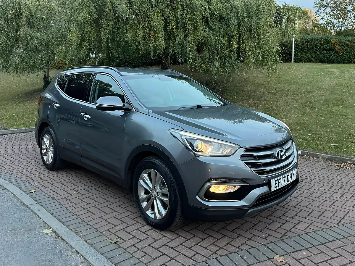 Used 2017 Hyundai Santa Fe Blue Drive Premium Silver - Interior and Exterior details 3